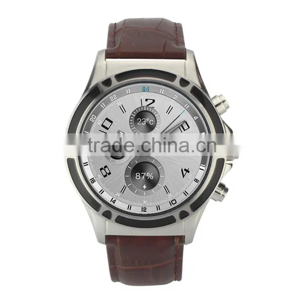M3 Series Genuine Leather Strap Howear OS Android Wear With Android & IOS Support photo-4