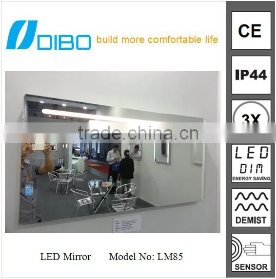 Any Shape 4mm Thickness Wall Mounted LED Bathroom Mirror photo-3