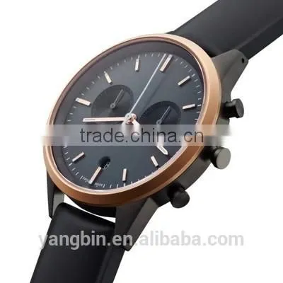 Business Fashion Genuine Leather Wrist Man Watch photo-3