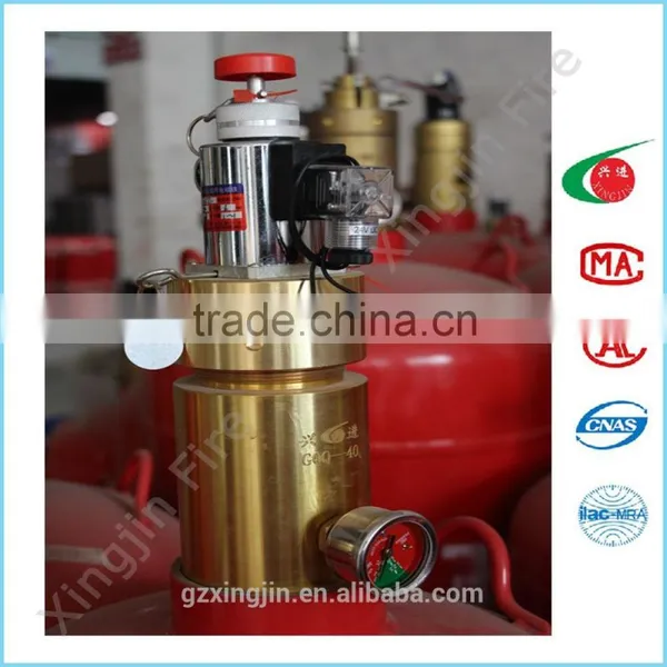 Factory Wholesale Automatic FM200 Valve Firefighting System