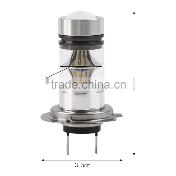 2pcs H7 100W High Power COB LED Car Auto DRL Driving Fog Tail Headlight Light Lamp Bulb White 12-24V Car Styling Free Shipping photo-4