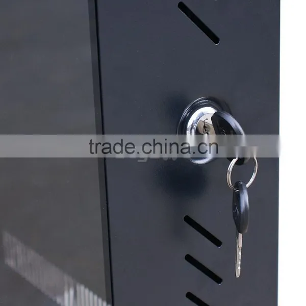 9U Wall Mount IT Network Server Data Cabinet Enclosure Rack Glass Door Locking photo-2