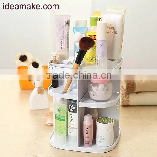 360Degree Spinning Rotating Makeup Organizer photo-2