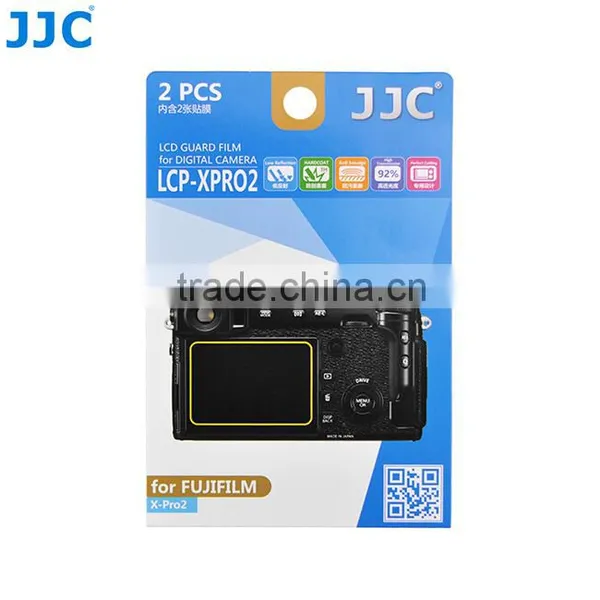 JJC 92% Light Transmittance Cameras Screen Protector Film LCD Guard Film for FUJIFILM X-Pro2