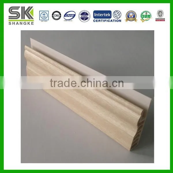 PVC Skirting Board for Interior Decoration / Pvc Plinth for Wall photo-5