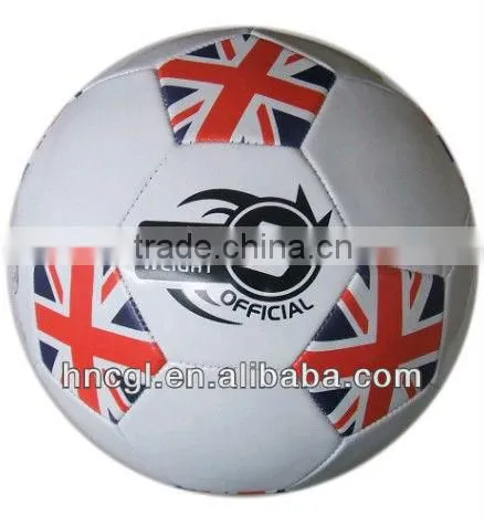 Soccer Balls & Football With Country Flag