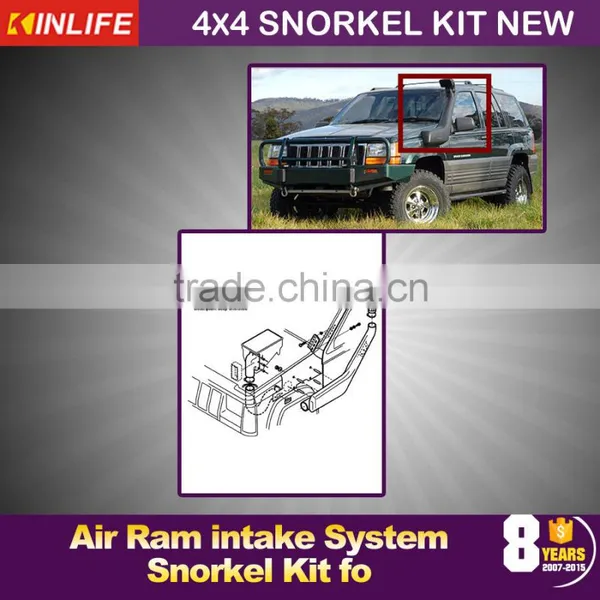 Air Ram Intake System Snorkel Kit for 1993-1998 Jeep Grand Cherokee 4x4 Off Road photo-5