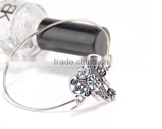 >>SW16567 Promotion Turquoise Elephant Bracelet/ photo-2