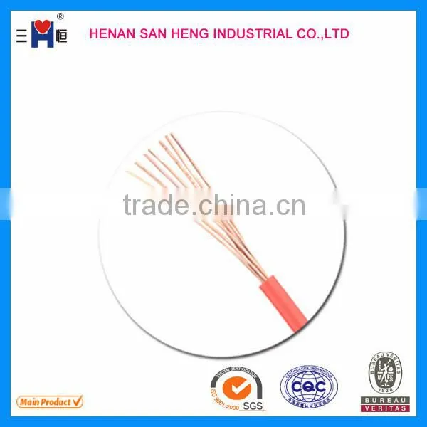 CE Certificated RoHS Certificated PVC/TI4 Insulated 0.5mm2 H05Z1-U Electrical Wire photo-3
