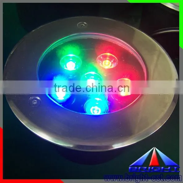 Multicolor 12W Waterproof RGB LED Inground Light IP67 photo-4