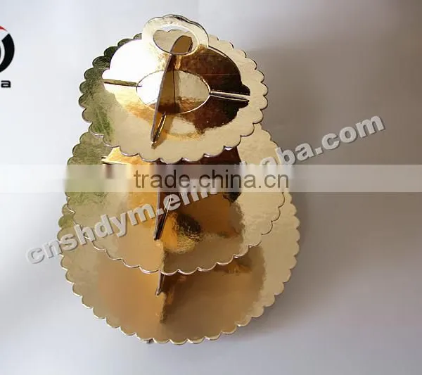 Food Grade Painting Colorful Paper Cake Stand photo-4