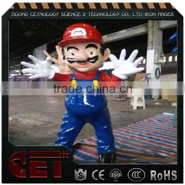 Fiberglass Figures Sculpture Fiberglass Statue Shopping Street Decoration photo-6