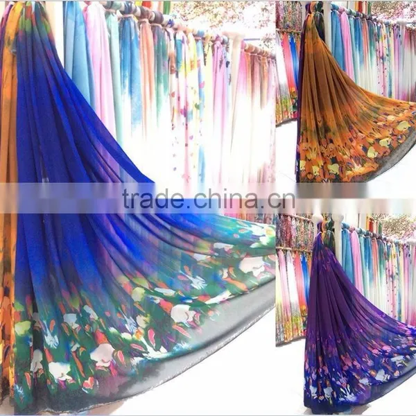 New Products Supplier Soft Dress Digital Printing Fabric photo-4
