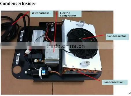 TKT-200E Roof Top Mounted 12 Volt Electric Reefer Units photo-4