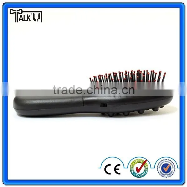 Portable Anti-static Vibration Scalp Massage Brush Head Stimulation Comb Releasing Stress Electric Massager Comb/Brush photo-2