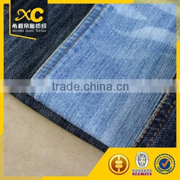 9oz Ring Slub Stretch Denim Fabric Wholesale in Rolls Quality Choice photo-3