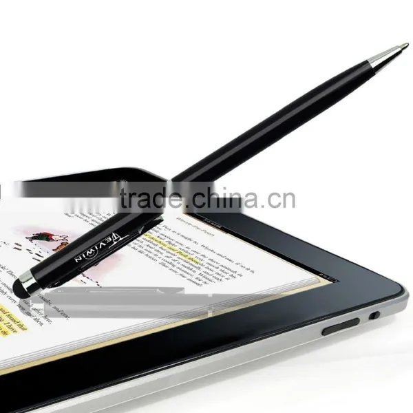 2 in 1 Promotional Metal Stylus Pen Touch Screen Ballpoint Pen Printed Customized Logo on Stylus Pen photo-6