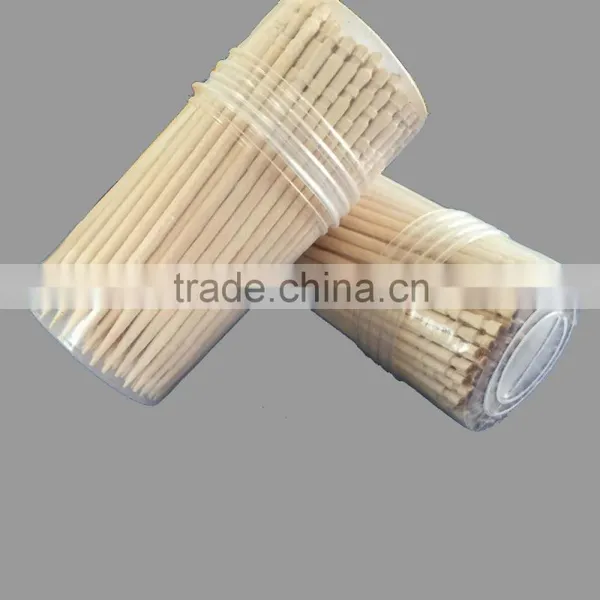 95pcs per Tube Wooden Round Toothpicks photo-2