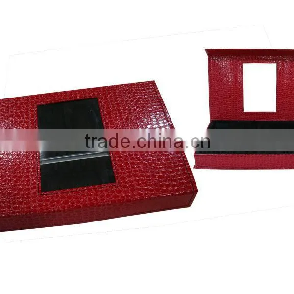 24pcs cutlery set leather box