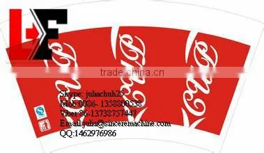 Made Any Size Paper Cup Fan Suit To Different Paper Glass Machine/paper Cup Machine