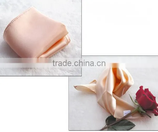 100% Silk 16mm Satin 30*30cm Handkerchief photo-3