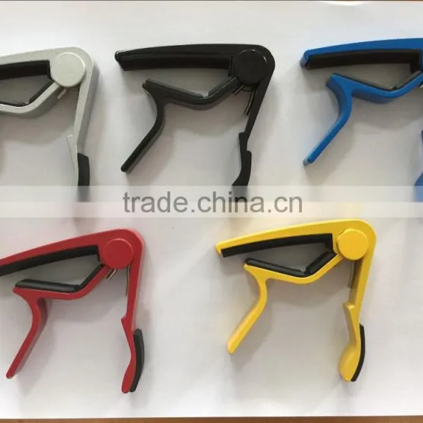 Latest Shining Smooth Surface Finish With Good Strong Spring Guitar Capos Colors Available photo-2