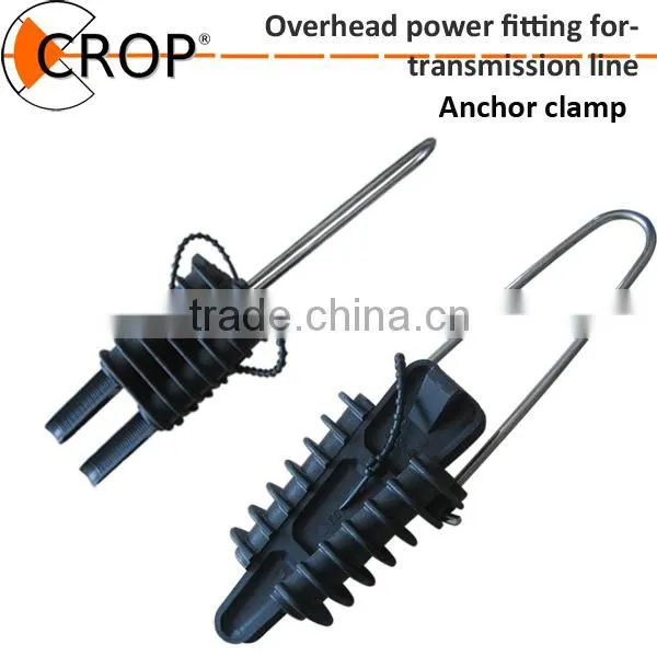 2 or 4 Core Anchoring Clamp For ADSS Cable/Unbreakable Insulating Anchor Clamp photo-2