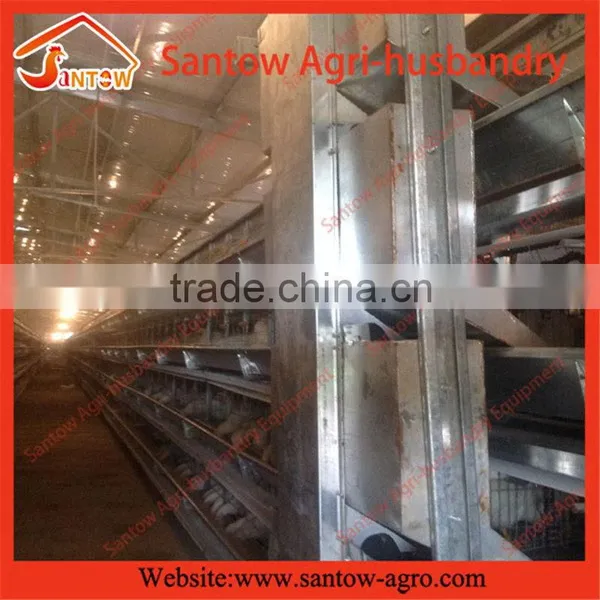 Stable Steel Structure Professional Chicken Egg Layer Cage Pakistan Poultry Farm photo-2