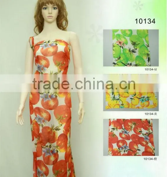 2014 Latest Polyester Printed Fabric