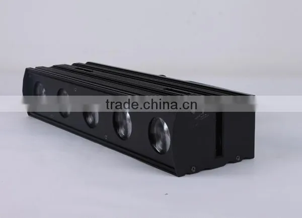 High Power 5*9W CW Excellent Sound Active Cool White LED Linear Beam Bar Light photo-3