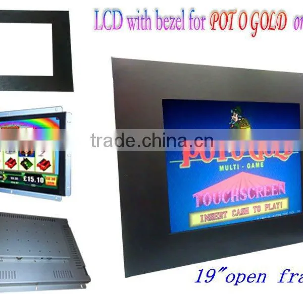 2015 Hot Sale Infrared Gaming Open Frame Touch Screen Monitor With VGA/DVI Signal Input for POG/WMS photo-6