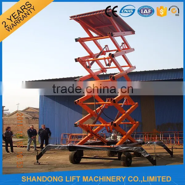 Mobile Adjustable Scissor Suspended Electric Scaffolds Platform photo-2