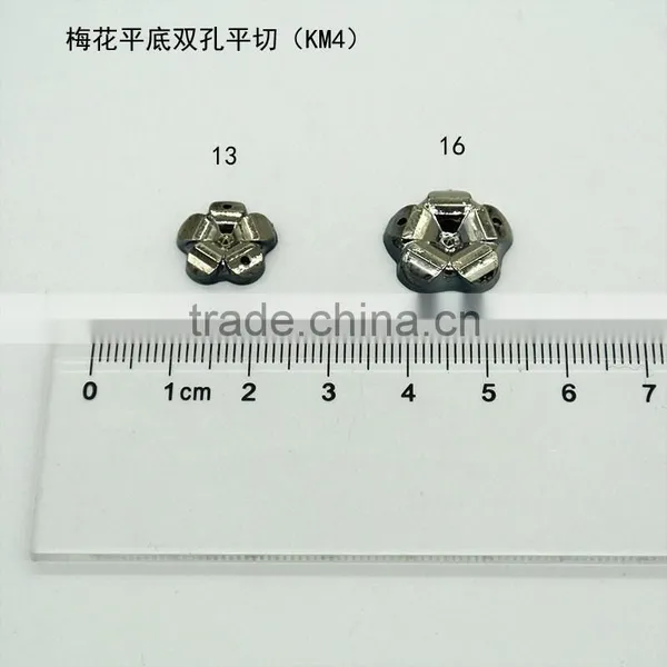 KM4 Marguerite 13mm 16mm Flat Back Sew on Acrylic Rhinestones for Fashion Decoration, Craft Making, Garment Bags Accessories photo-2