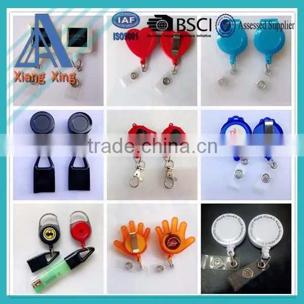ABS Material Promotional Gifts Custom id Badge Holder Pull Reel photo-6