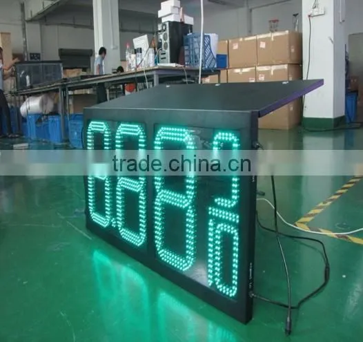 Outdoor Waterproof 12 Inch 7 Segment Led Display Gas Station Price Signs Indoor Led Display Screen photo-3