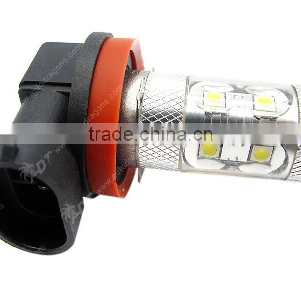 H11 Super White Headlight High Power Genuine Crep 50W LED Light Bulb photo-3
