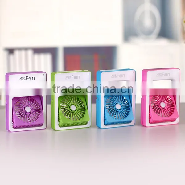 Wholesale Handheld Mini USB Fan Rechargeable Desk USB Fan photo-3