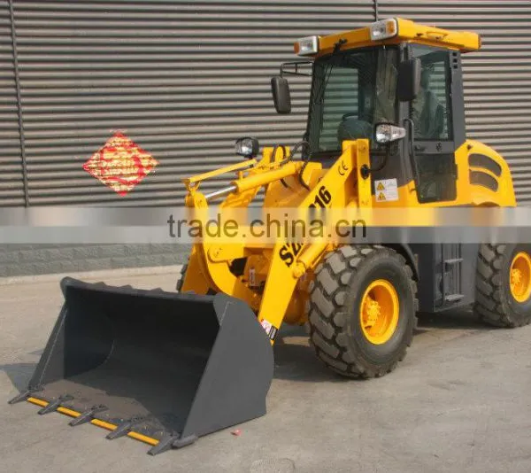 4WD Compact Articulated Electric Mini 916 Wheel Loader Zl16 photo-2