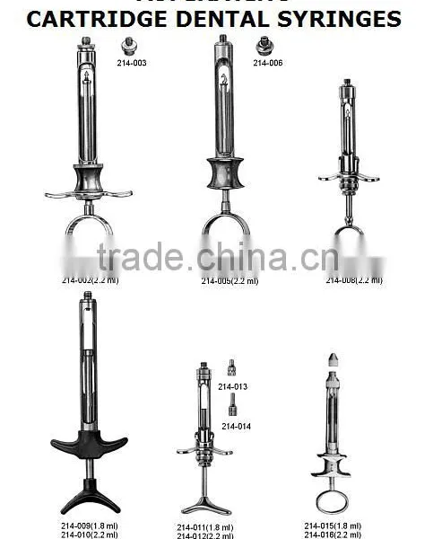 Dental Cartridge Injection Syringe 1.8 ml photo-2