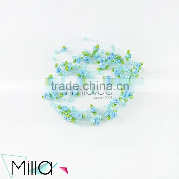 Roses Garland Wedding Decoration Pearls photo-5