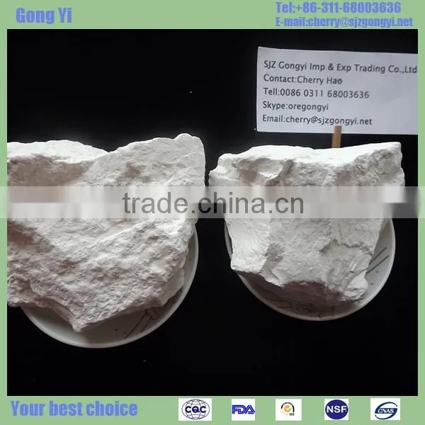 Guarantee Whiteness Ball Clay Lumps for Toilet Tools Productions Washed Kaolin Lump for Ceramic photo-2
