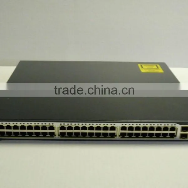 Cisco Switches Catalyst WS-C3750G-48TS-S Gigabit Switch Ethernet 10/100 PoE Port Small Medium Businesss
