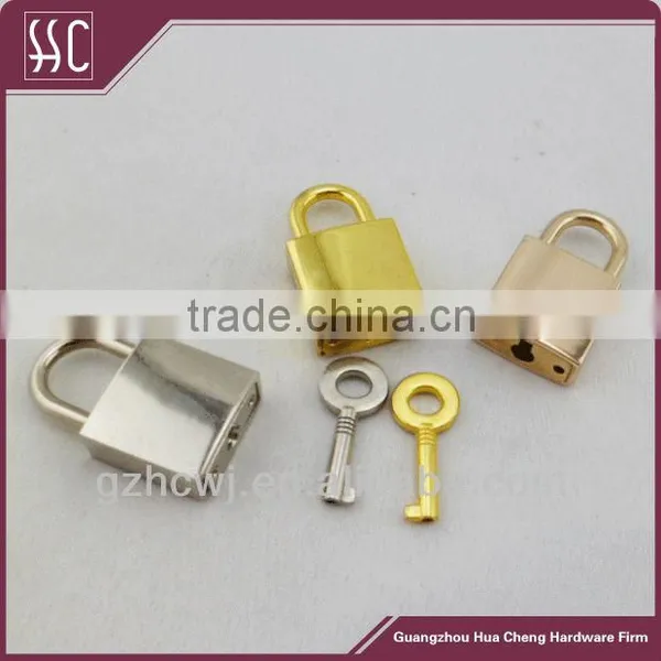 Metal padlock, padlock for bag, small padlock