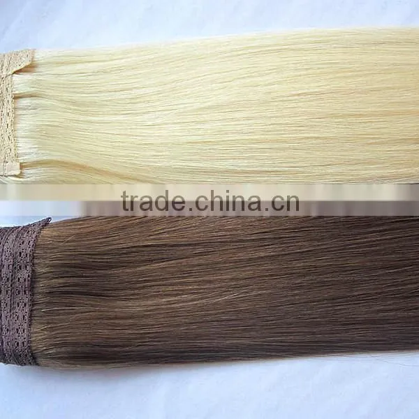 European Hair Extension 100 Human Hair Extension Flip In Halo Hair Extension photo-4