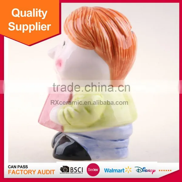 Manufacturer Low Price Reading Books Cereamic Money Bank photo-3