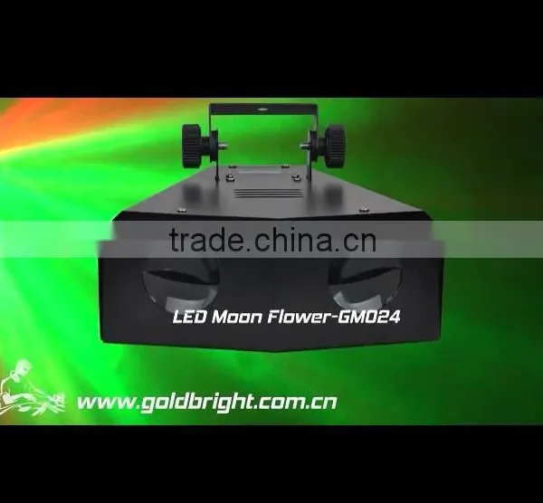 3w Dual Moon Flower Dmx dj Club Light Stage Sharp Beam Light photo-3