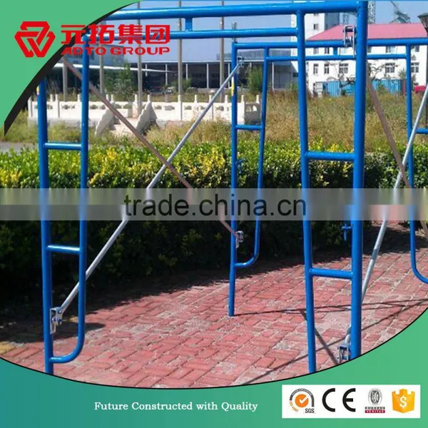 Tianjin Factory Supply S-style 2'x6'4'' 2'x5'' Narrow Frame Type Scaffolding Construction Materials SGS Test photo-2