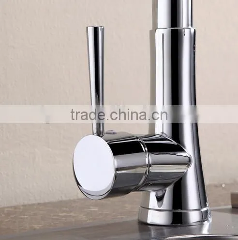 LED Chrome Commercial Style Pre Rinse Kitchen Faucet With Pot Filler 1020-CP photo-4