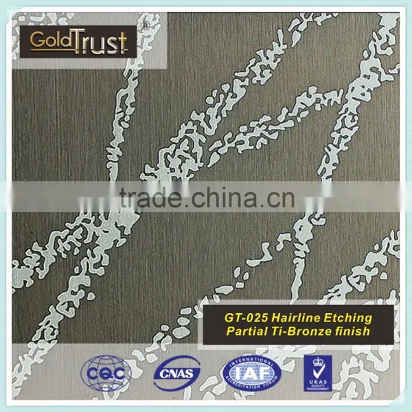 Hairline Etching Stainless Steel Sheets photo-3