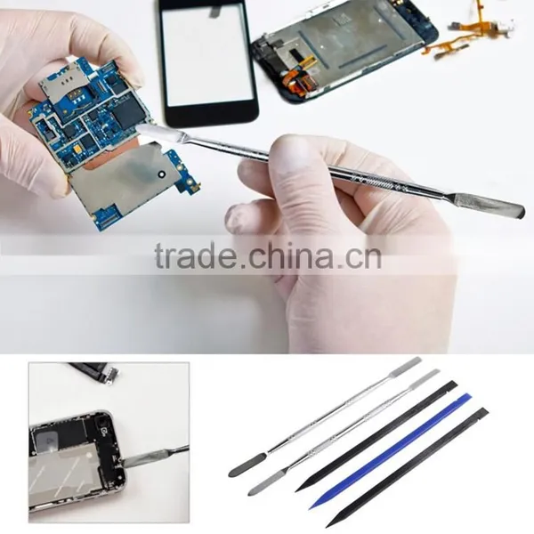 5 In 1 Set Metal and Plastic Crowbar For Mobile Cell Phone Opening Pry Repair Disassemble Tool Kit photo-4